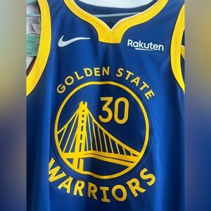 Stephen Curry Golden State Warriors Nike Authentic Jersey - Icon Edition - Royal